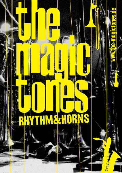 The Magictones Rhythm & Horns - Poster 2009