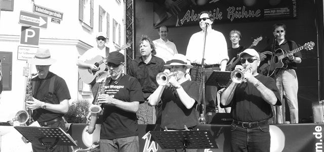 The Magictones auf dem Zollhausfest 2008